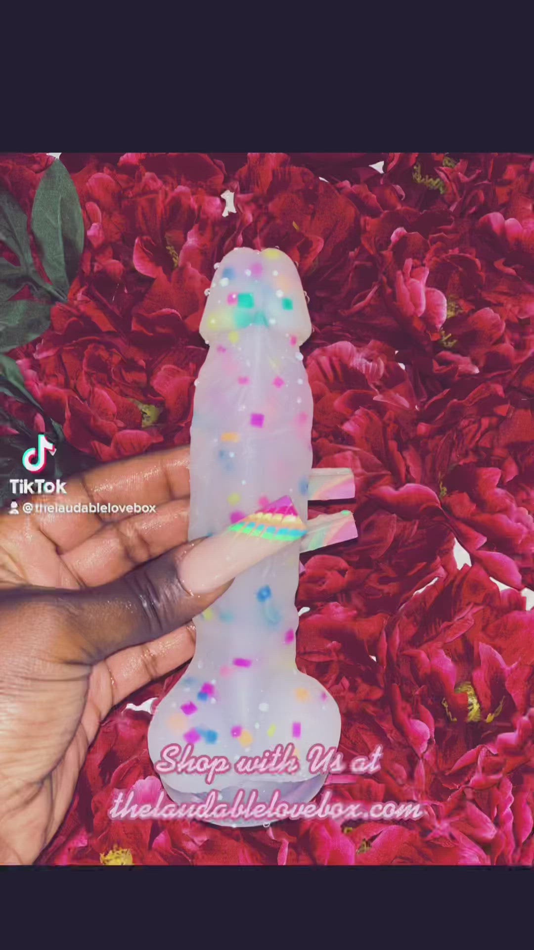 Confetti 7’ Silicone LoveStick