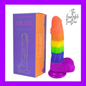 Rainbow 7’ Silicone LoveStick