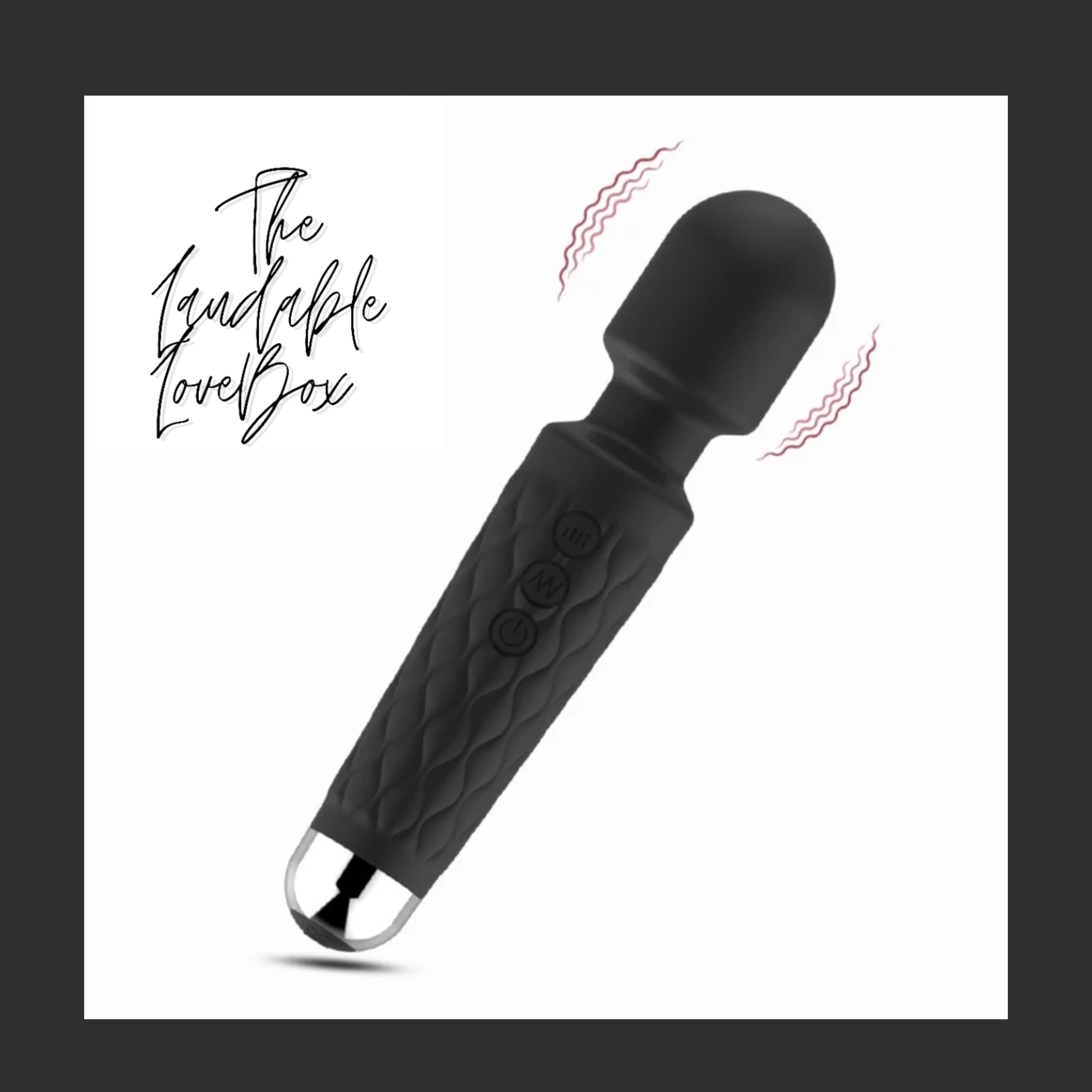 The LoveBox Wand Massager The Laudable LoveBox The LoveBox Wand Massager The Laudable LoveBox