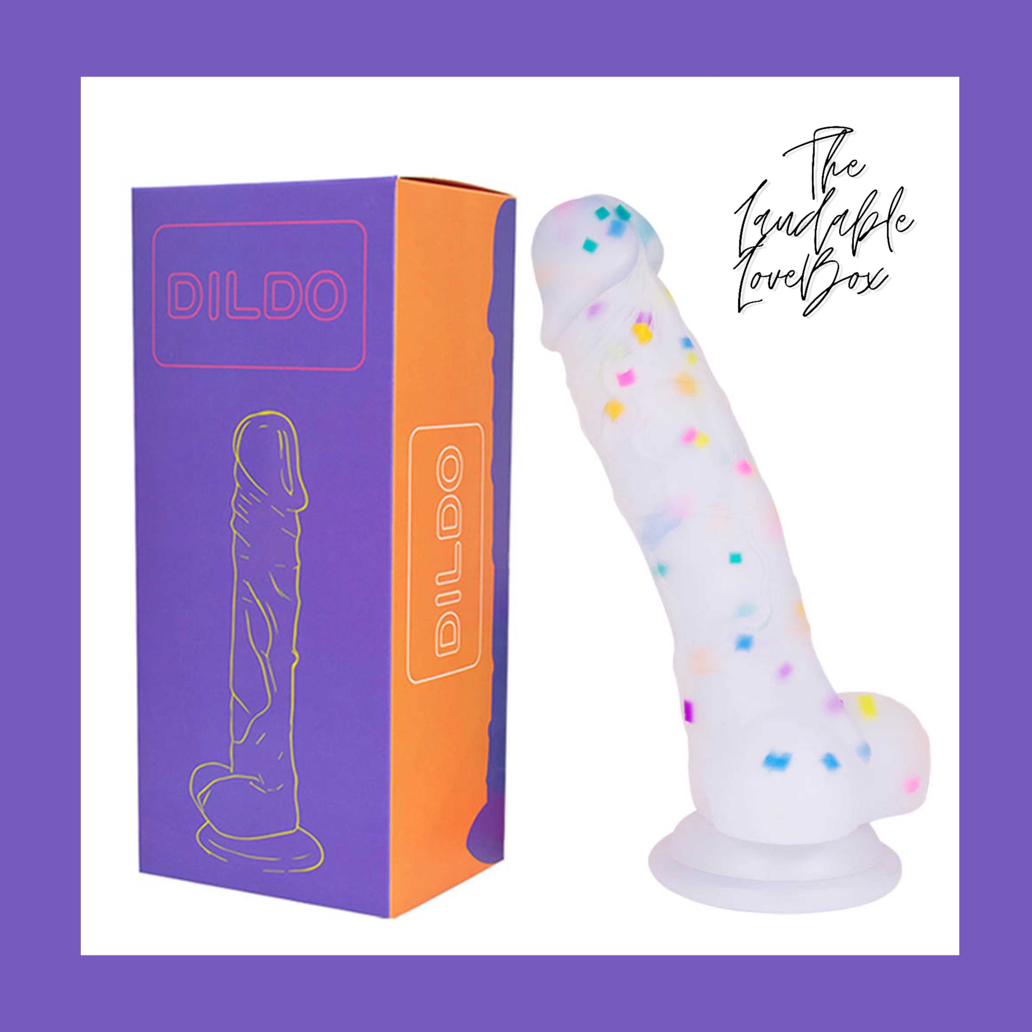 Confetti 7’ Silicone LoveStick